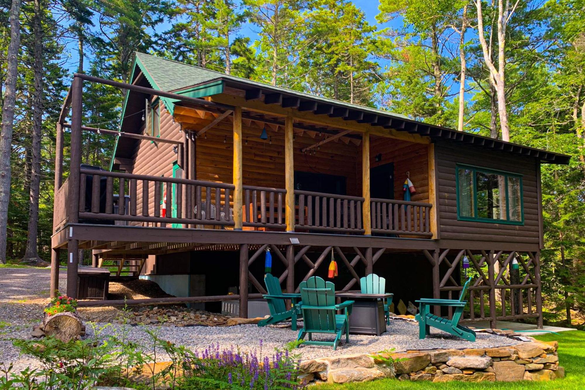 Sprucewold Cabin Бутбей-Харбор Экстерьер фото